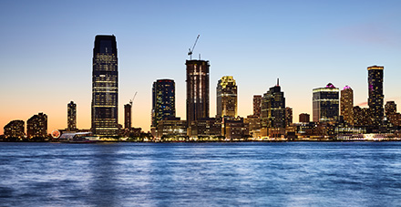 New Jersey managed service provider, skyline of New Jersey